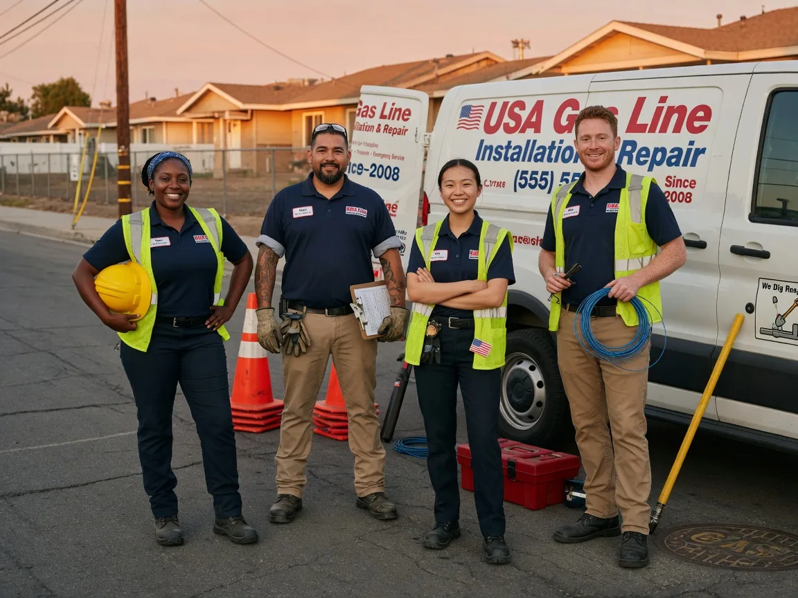 Gas Line Installation company in Maywood, CA